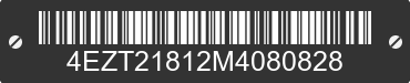 2021 KZ-RV Sonic 4EZT21812M4080828 VIN decoded