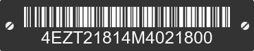2021 KZ-RV Sonic 4EZT21814M4021800 VIN decoded