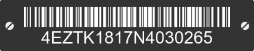 2022 KZ-RV Sportsmen 4EZTK1817N4030265 VIN decoded