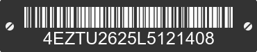 2020 KZ-RV Sportsmen 4EZTU2625L5121408 VIN decoded