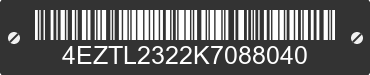 2019 KZ-RV Spree 4EZTL2322K7088040 VIN decoded
