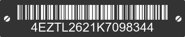 2019 KZ-RV Spree 4EZTL2621K7098344 VIN decoded