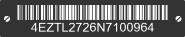 2022 KZ-RV Spree 4EZTL2726N7100964 VIN decoded