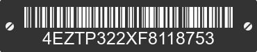 2015 KZ-RV Spree 4EZTP322XF8118753 VIN decoded