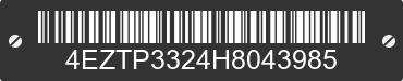 2017 KZ-RV Spree 4EZTP3324H8043985 VIN decoded
