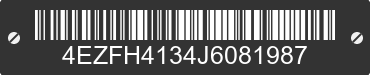2018 KZ-RV Venom 4EZFH4134J6081987 VIN decoded