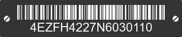 2022 KZ-RV Venom 4EZFH4227N6030110 VIN decoded