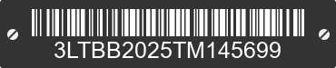 2026 LAMAR LAMAR 3LTBB2025TM145699 VIN decoded