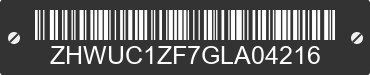 2016 LAMBORGHINI Huracan ZHWUC1ZF7GLA04216 VIN decoded