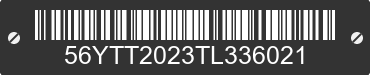 2026 LANCE CAMPER Lance Camper 56YTT2023TL336021 VIN decoded