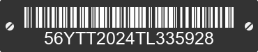 2026 LANCE CAMPER Lance Camper 56YTT2024TL335928 VIN decoded
