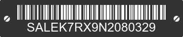 2022 LAND ROVER Defender SALEK7RX9N2080329 VIN decoded