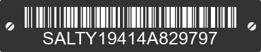 2004 LAND ROVER Discovery SALTY19414A829797 VIN decoded