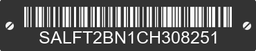 2012 LAND ROVER LR2 SALFT2BN1CH308251 VIN decoded