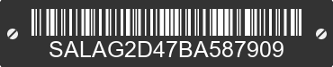 2011 LAND ROVER LR4 SALAG2D47BA587909 VIN decoded