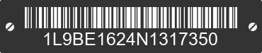 2022 LEGEND MANUFACTURING INC Legend Manufacturing Inc 1L9BE1624N1317350 VIN decoded
