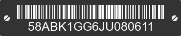 2018 LEXUS ES 58ABK1GG6JU080611 VIN decoded