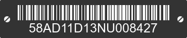 2022 LEXUS ES 58AD11D13NU008427 VIN decoded