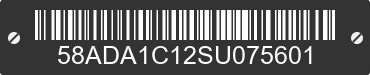 2025 LEXUS ES 58ADA1C12SU075601 VIN decoded
