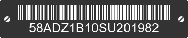 2025 LEXUS ES 58ADZ1B10SU201982 VIN decoded
