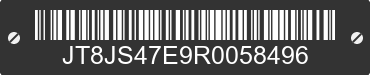 1994 LEXUS GS JT8JS47E9R0058496 VIN decoded