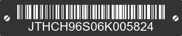 2006 LEXUS GS JTHCH96S06K005824 VIN decoded