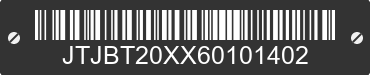 2006 LEXUS GX JTJBT20XX60101402 VIN decoded