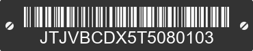 2026 LEXUS GX JTJVBCDX5T5080103 VIN decoded