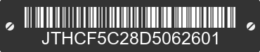 2013 LEXUS IS JTHCF5C28D5062601 VIN decoded