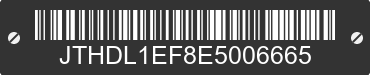 2014 LEXUS LS JTHDL1EF8E5006665 VIN decoded