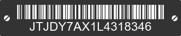 2020 LEXUS LX JTJDY7AX1L4318346 VIN decoded