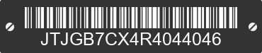 2024 LEXUS LX JTJGB7CX4R4044046 VIN decoded