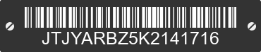 2019 LEXUS NX JTJYARBZ5K2141716 VIN decoded