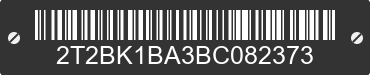 2011 LEXUS RX 2T2BK1BA3BC082373 VIN decoded