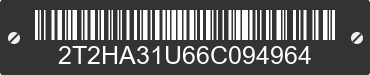 2006 LEXUS RX 2T2HA31U66C094964 VIN decoded