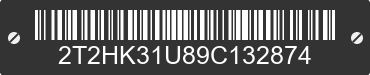 2009 LEXUS RX 2T2HK31U89C132874 VIN decoded