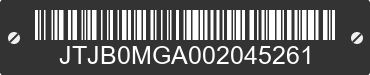 0 LEXUS RX JTJB0MGA002045261 VIN decoded