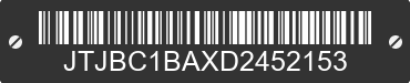 2013 LEXUS RX JTJBC1BAXD2452153 VIN decoded