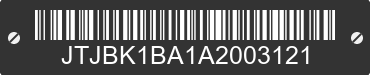 2010 LEXUS RX JTJBK1BA1A2003121 VIN decoded