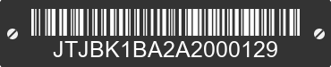 2010 LEXUS RX JTJBK1BA2A2000129 VIN decoded