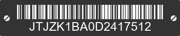 2013 LEXUS RX JTJZK1BA0D2417512 VIN decoded