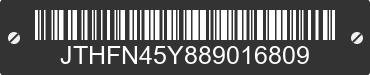 2008 LEXUS SC JTHFN45Y889016809 VIN decoded
