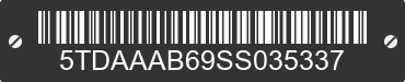 2025 LEXUS TX 5TDAAAB69SS035337 VIN decoded