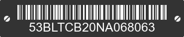 2022 LGS INDUSTRIES LOOK 53BLTCB20NA068063 VIN decoded