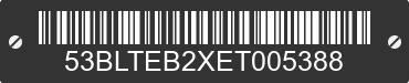 2014 LGS INDUSTRIES LOOK 53BLTEB2XET005388 VIN decoded