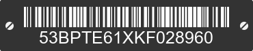 2019 LGS INDUSTRIES Pace 53BPTE61XKF028960 VIN decoded