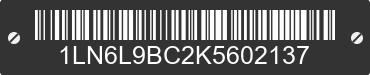 2019 LINCOLN Continental 1LN6L9BC2K5602137 VIN decoded
