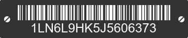 2018 LINCOLN Continental 1LN6L9HK5J5606373 VIN decoded