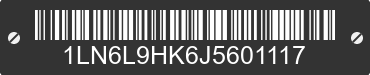2018 LINCOLN Continental 1LN6L9HK6J5601117 VIN decoded