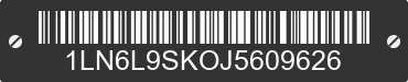 2018 LINCOLN Continental 1LN6L9SKOJ5609626 VIN decoded